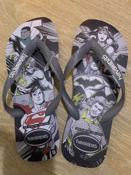 Chinelo havaianas comprados no Brasil numeração errada.