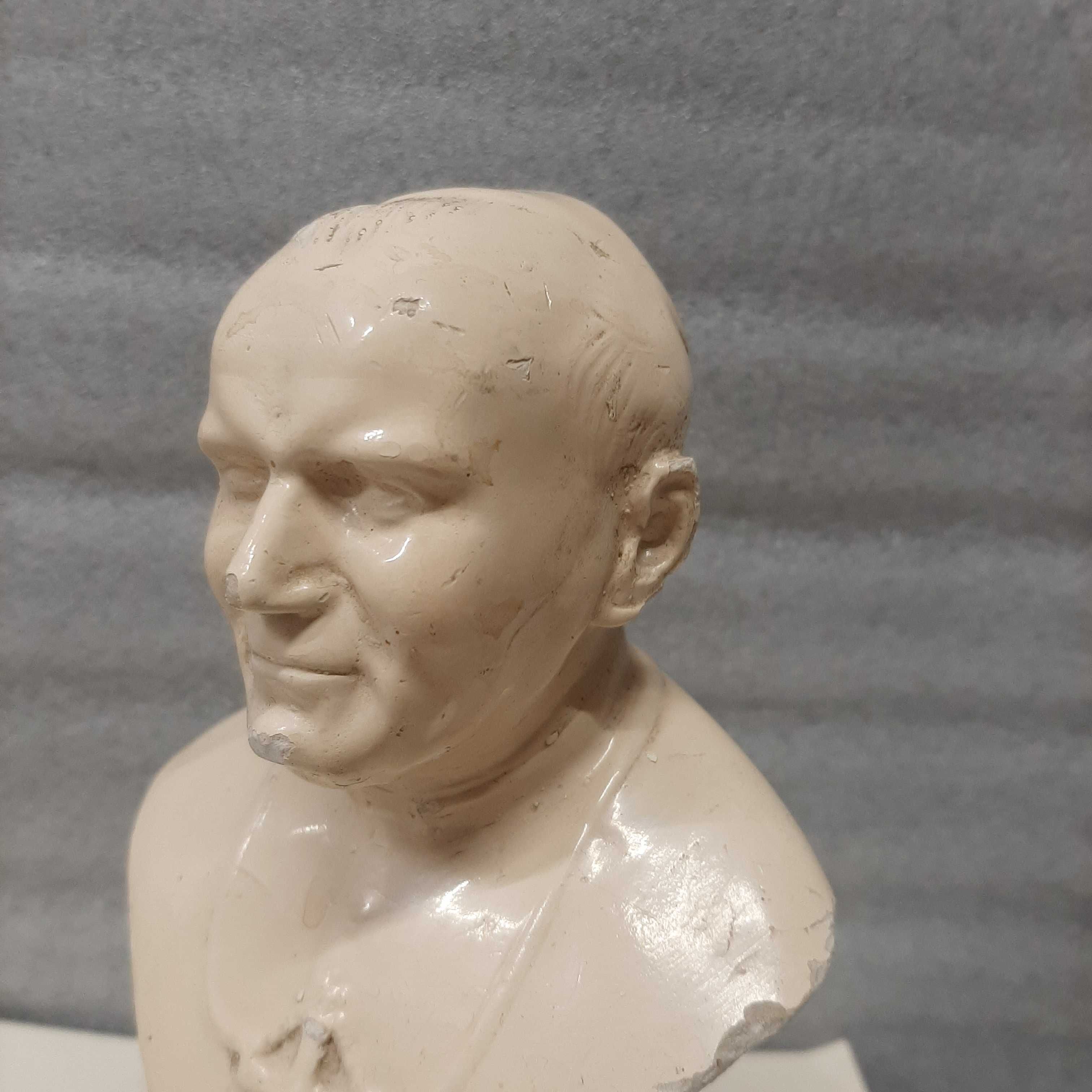Papież Jan Paweł II JPII gipsowe popiersie