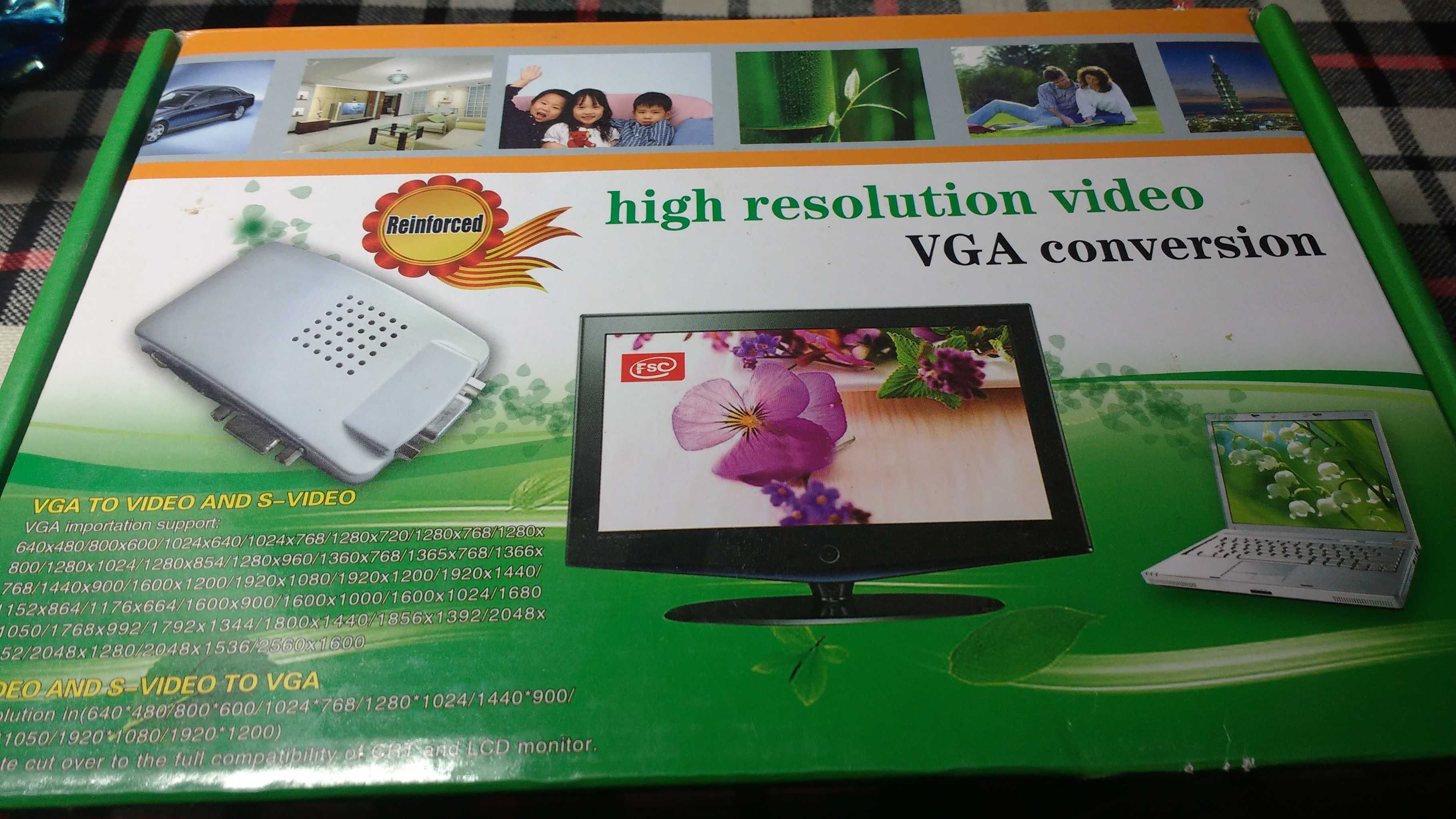 VGA to Video,S-Video Converter