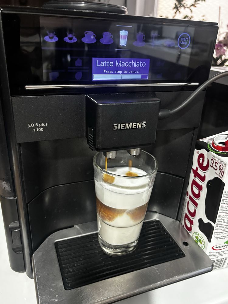 Siemens EQ6 plus S100 niski przebieg