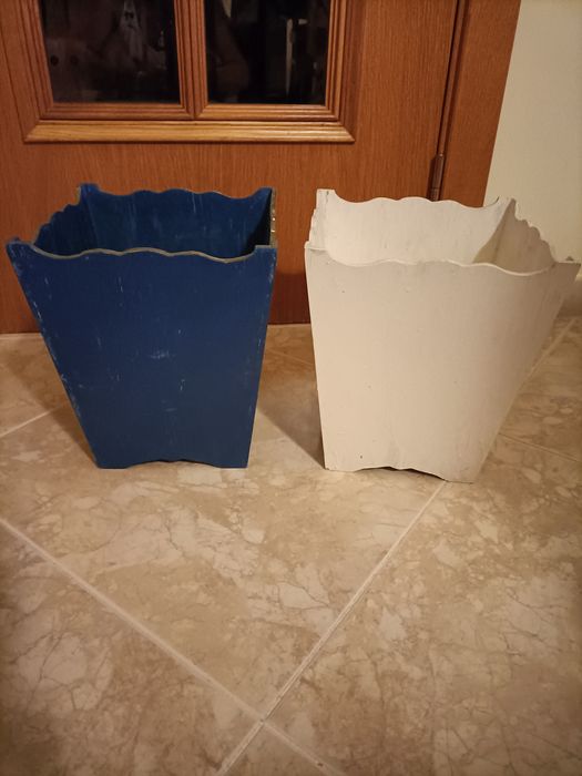 Floreiras em madeira