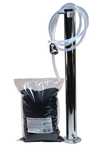 Filtr INOX stojący do destylatów 50cm fi42,4mm ZESTAW