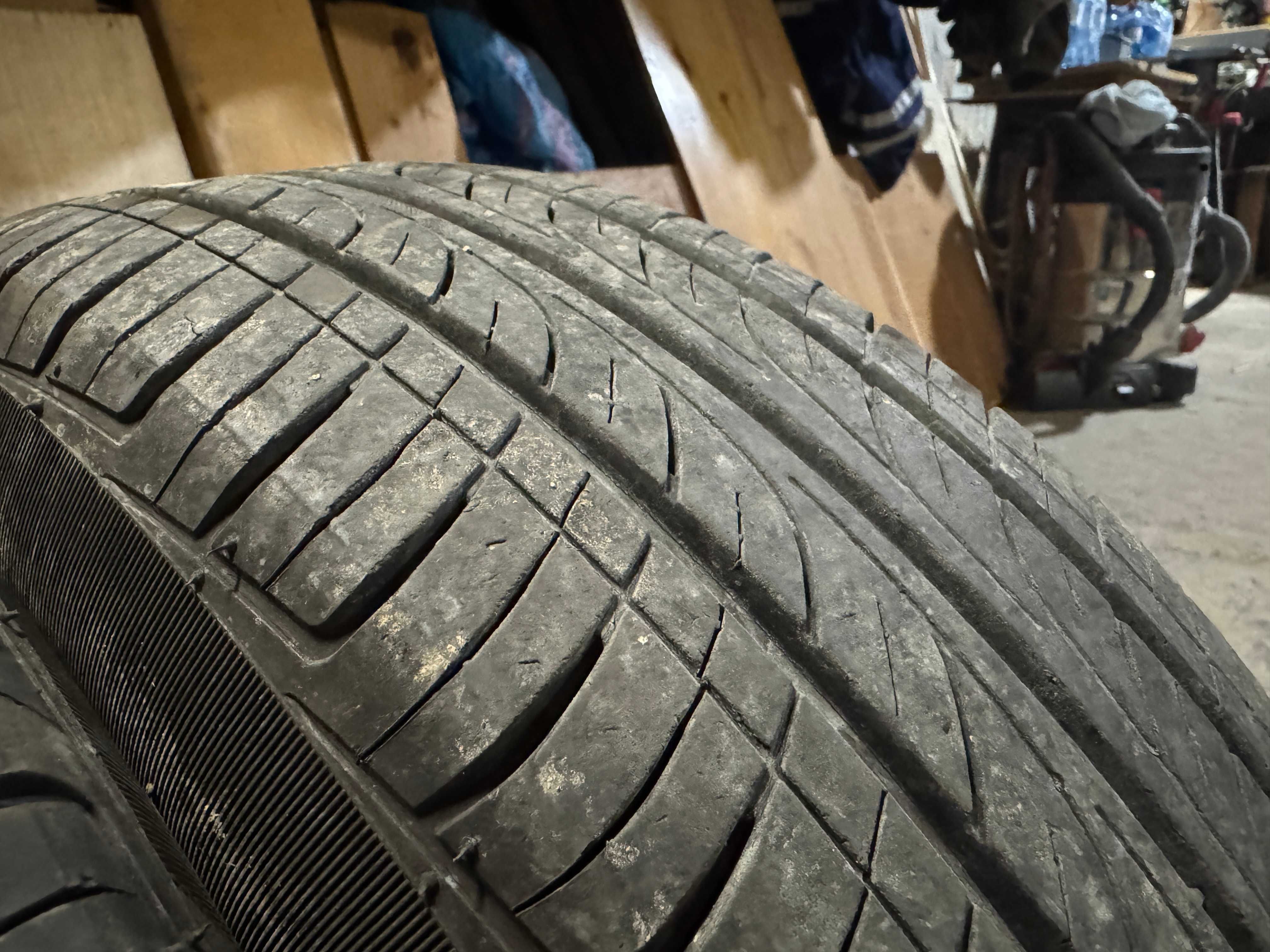 Koła opony letnie na stalowych felgach 175/65 R14 4x108 dobry stan