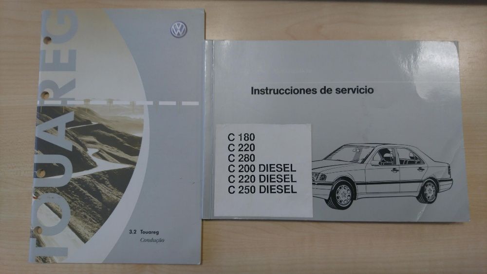 Manuais originais Automóvel