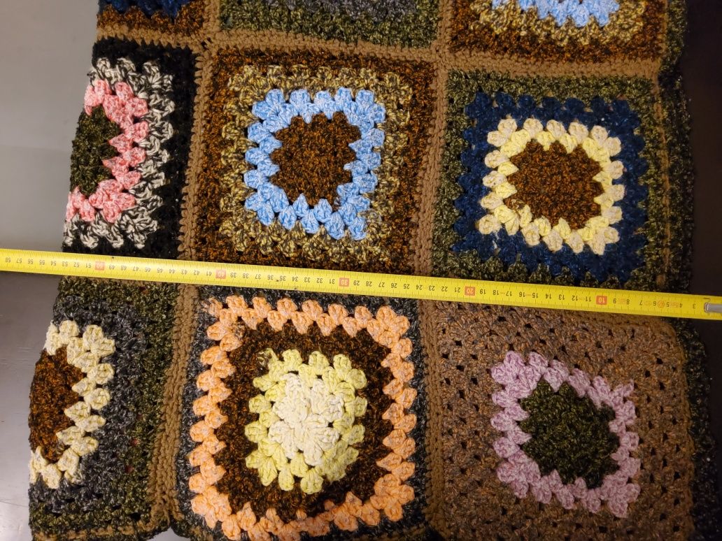 Narzuta, pled patchwork rękodzieło