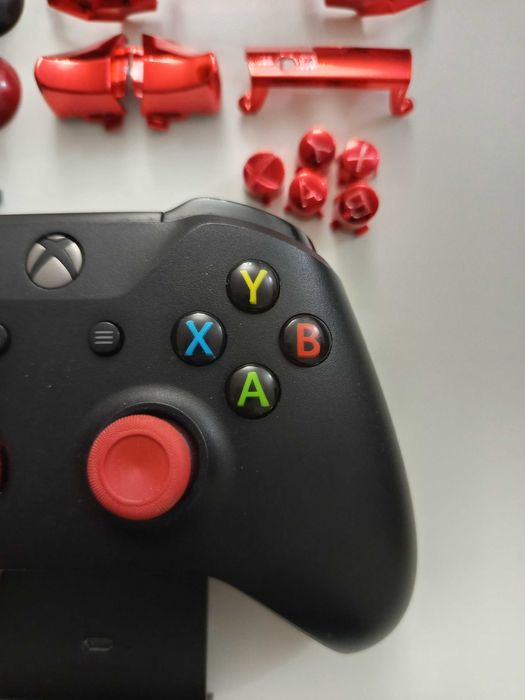 Controle Xbox original + acessórios