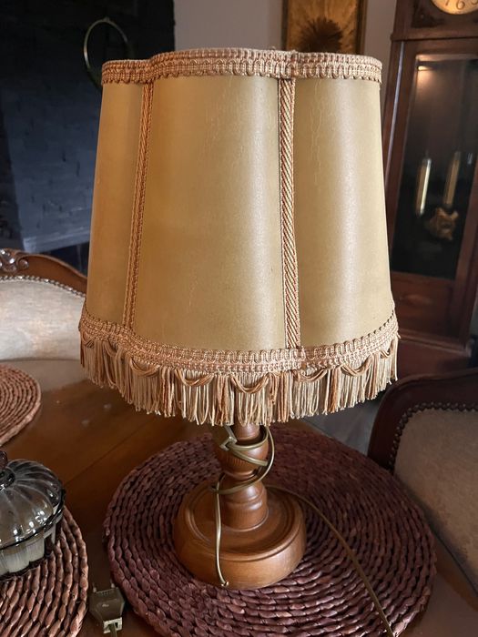 Vintage lampa stołowa antyk