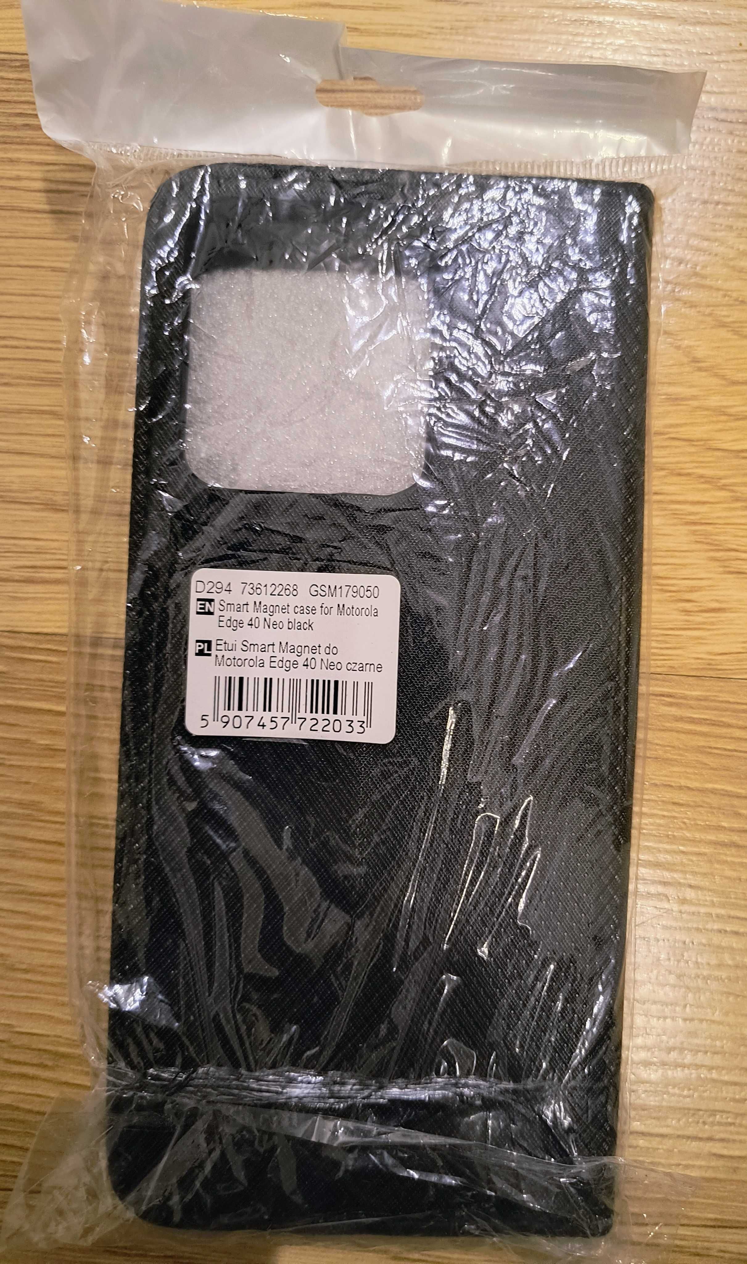 Etui z klapką do Motorola Edge 40 Neo