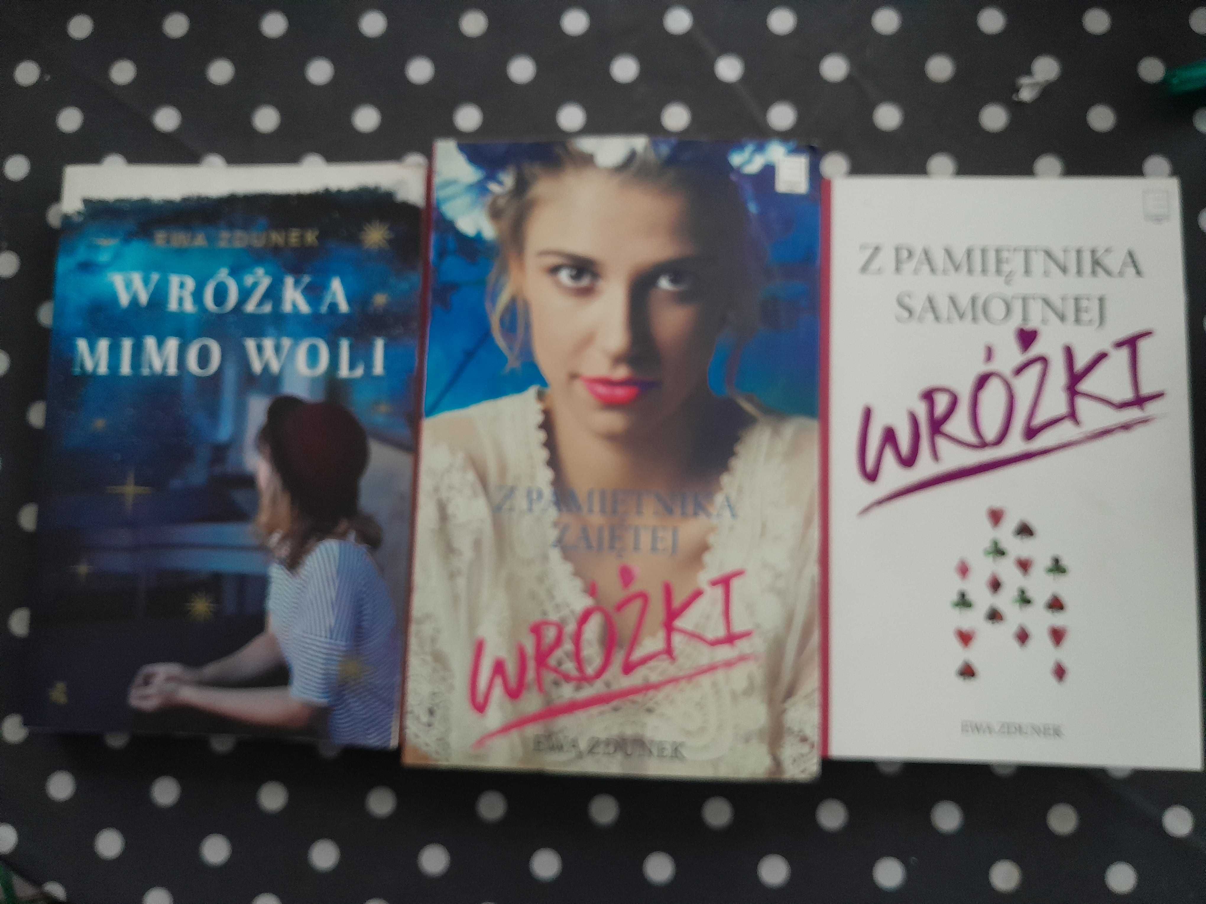 Pakiet 3 książek "Wróżka" Ewa Zdunek