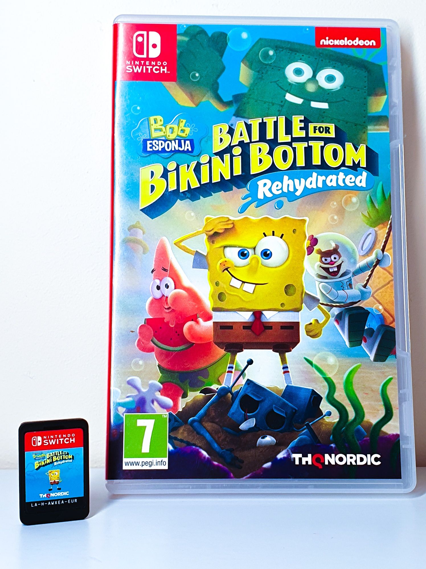 Gra gry na Nintendo switch Battle for bikini bottom fajna gra