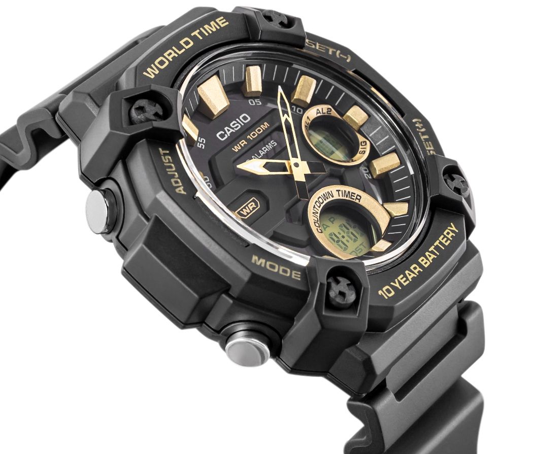 zegarek męski casio aeq-120w-9avdf + box