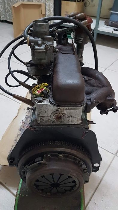 Motor Fiat 600 de 1959 retificado com 23000km