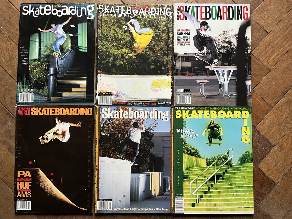 Revistas Transworld Skateboarding