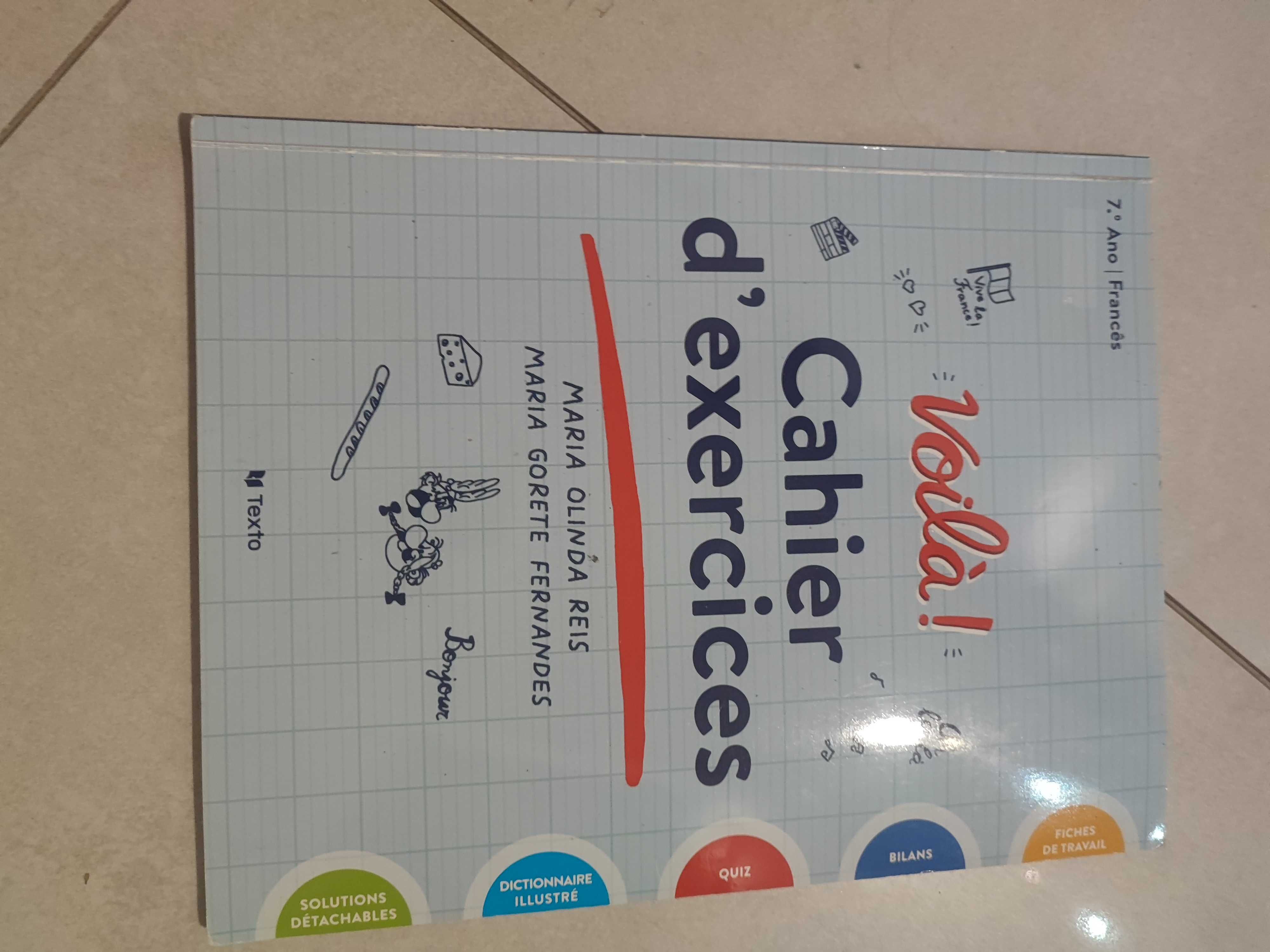 Cadernos de fichas 7°ano