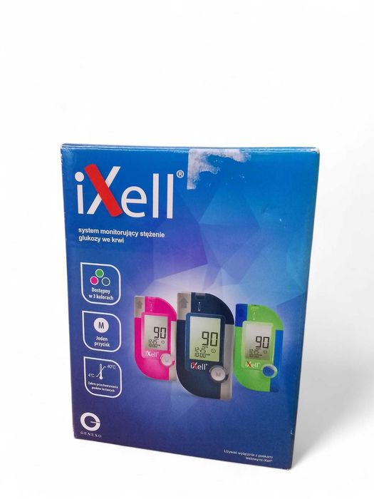 Glukometr iXell niebieski