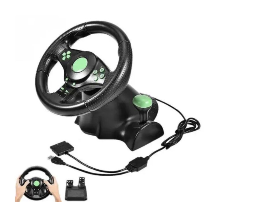 игровой руль з педалями ігровий руль