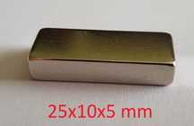 Magnes neodymowy 25x10x5 na magnetyzer, mocny z dożywotnią gwarancją