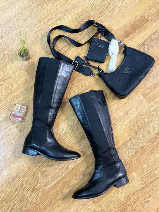 Демисезонные сапоги (натуральная кожа)