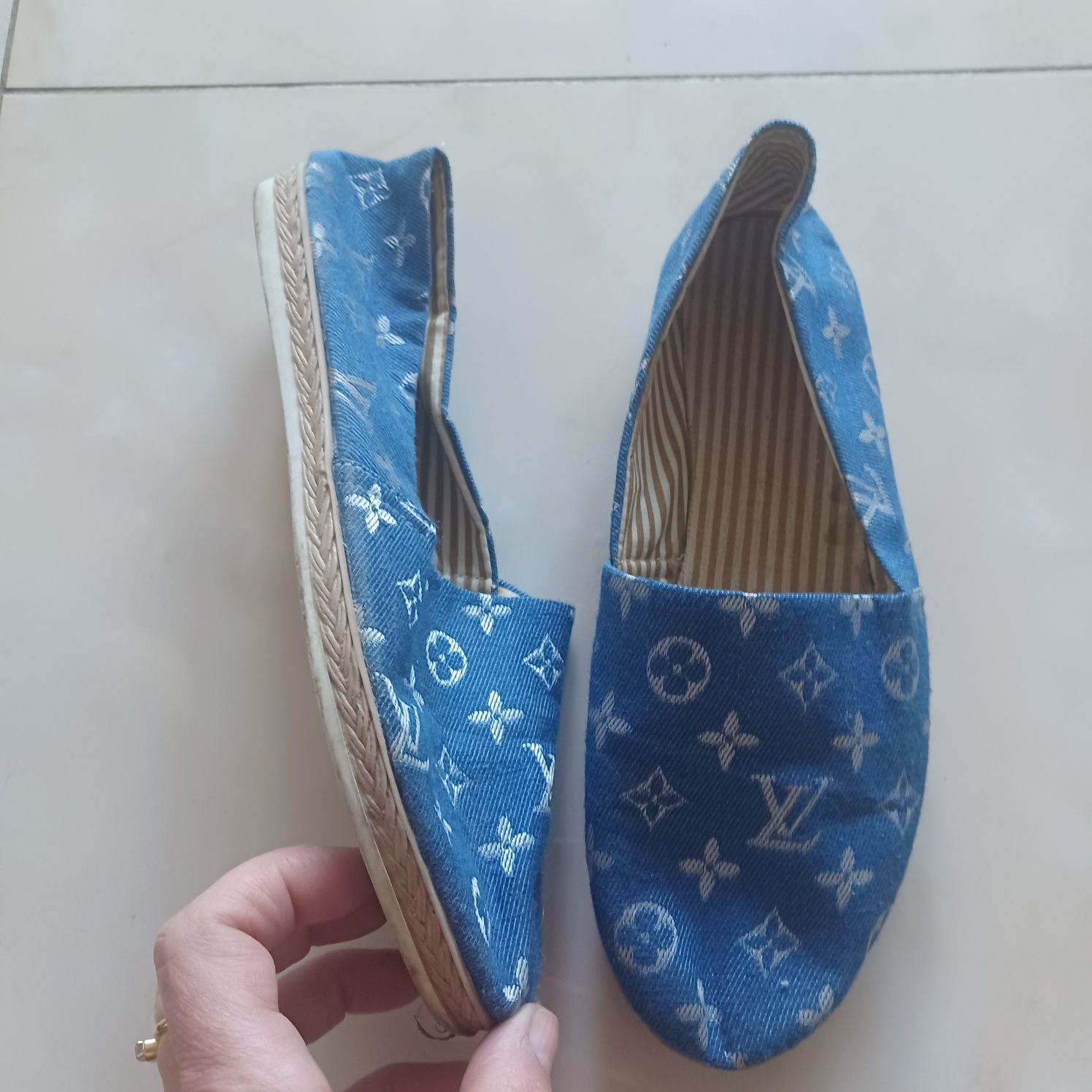 Espedryle jak Louis Vuitton 37/ idealny stan