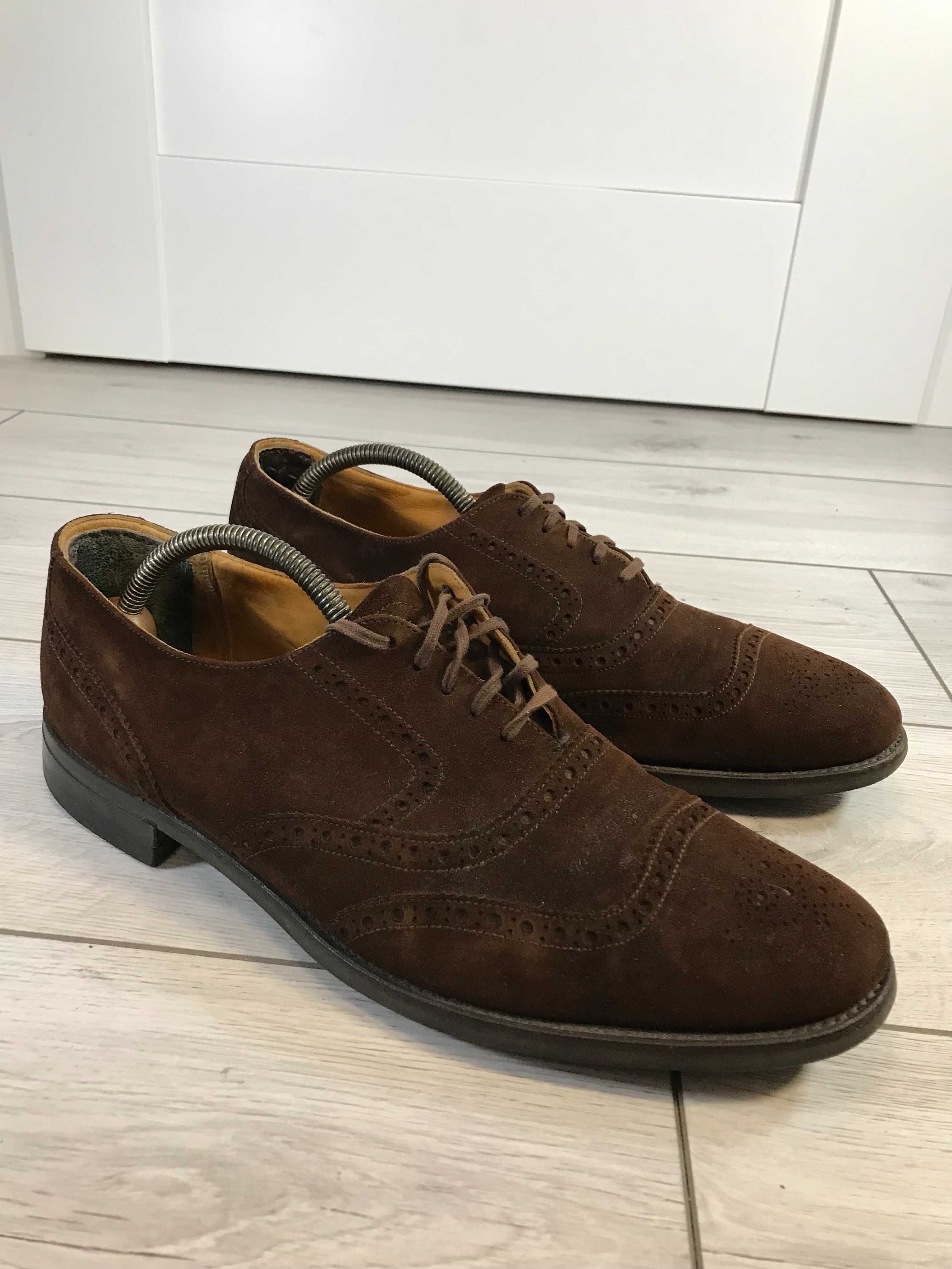 Eleganckie buty Loake Dainite British made rozm. 44