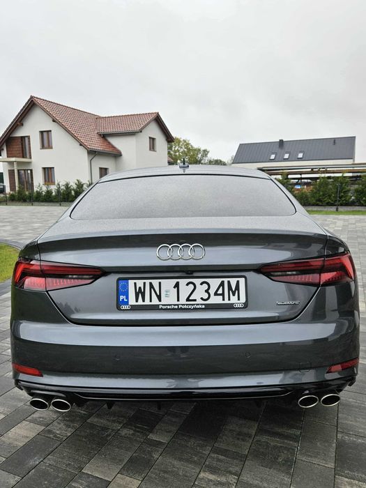 Audi A5, 2019, 2.0TFSI MildHybrid, Quattro, SLINE, SALON PL, FV 23%