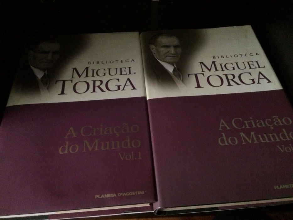 A Criação do Mundo de Miguel Torga, 2 volumes, portes grátis