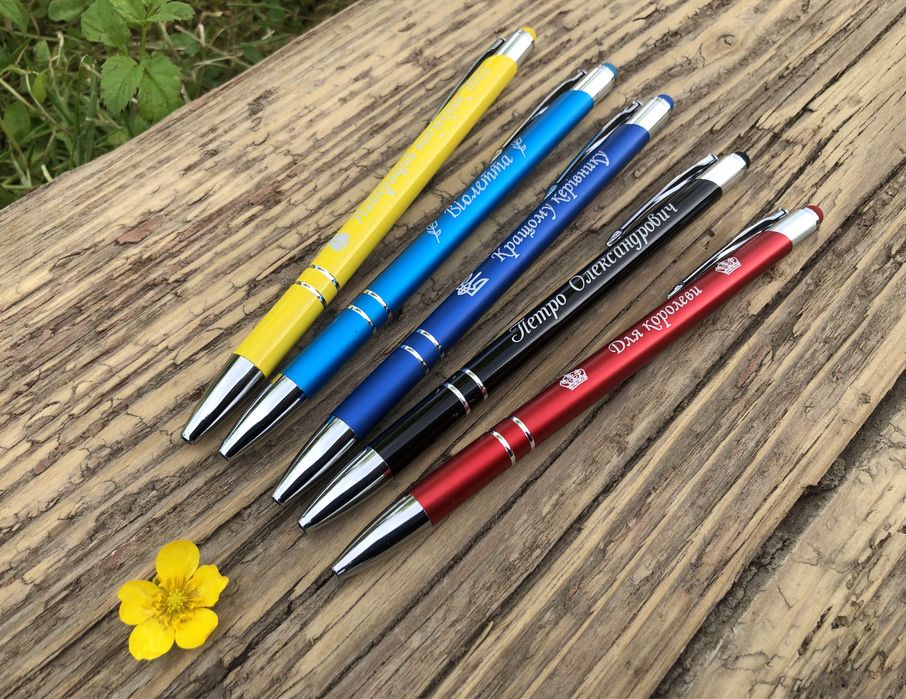 Сувенірні ручки гравіровкою