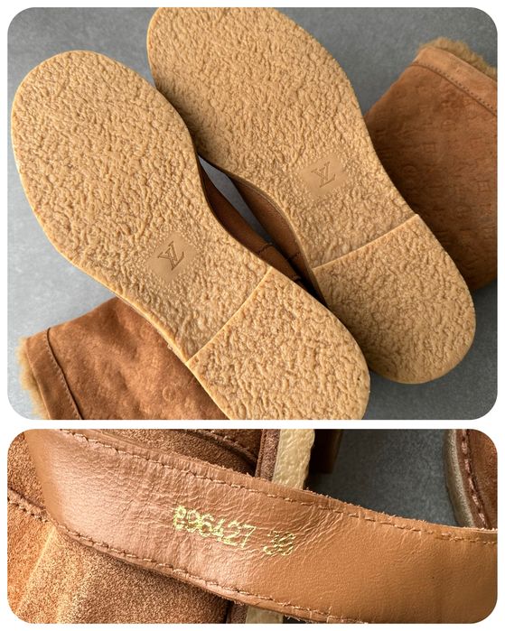 Сапоги Louis Vuitton, угги натуральные, louis Vuitton , бренд