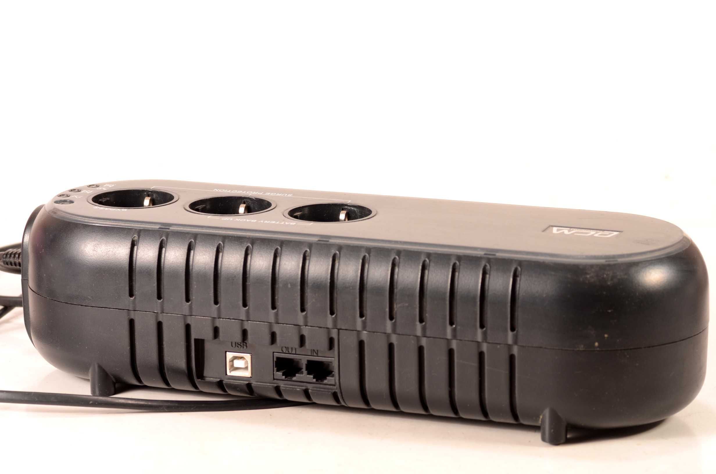 Бесперебойник Powercom PCM 500VA 3 розетки, без аккумулятора, рабочий
