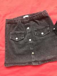 Spódniczka jeans r.140 cm Sinsay