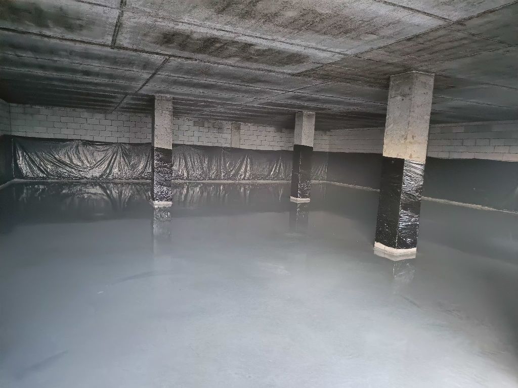 Бетонна промислова підлога в гараж.СТО.склад.стяжка.бетонна.топінг