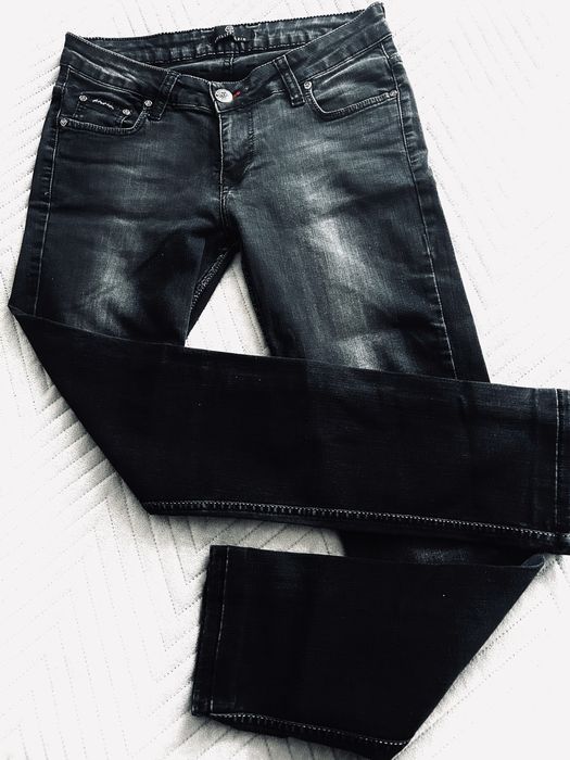 Philipp Plein spodnie czarne unisex