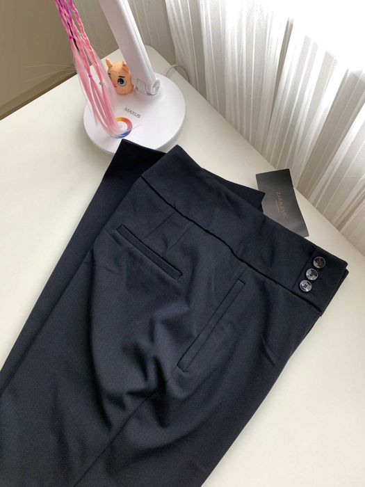 Нові теплі брюки класичні сині фірмові Zara basic M