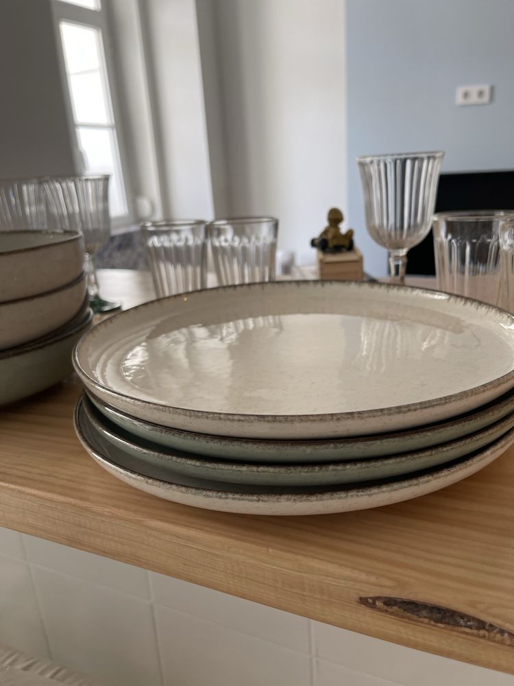 Conjunto de pratos e copos Zara Home