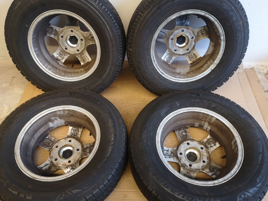 Sprinter felgi aluminiowe LT35 koła LT28 opony 225/70r15c