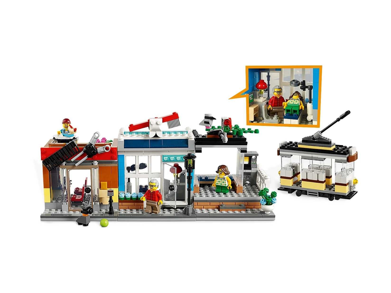 LEGO 31097 Creator 3w1 - Sklep zoologiczny i kawiarenka