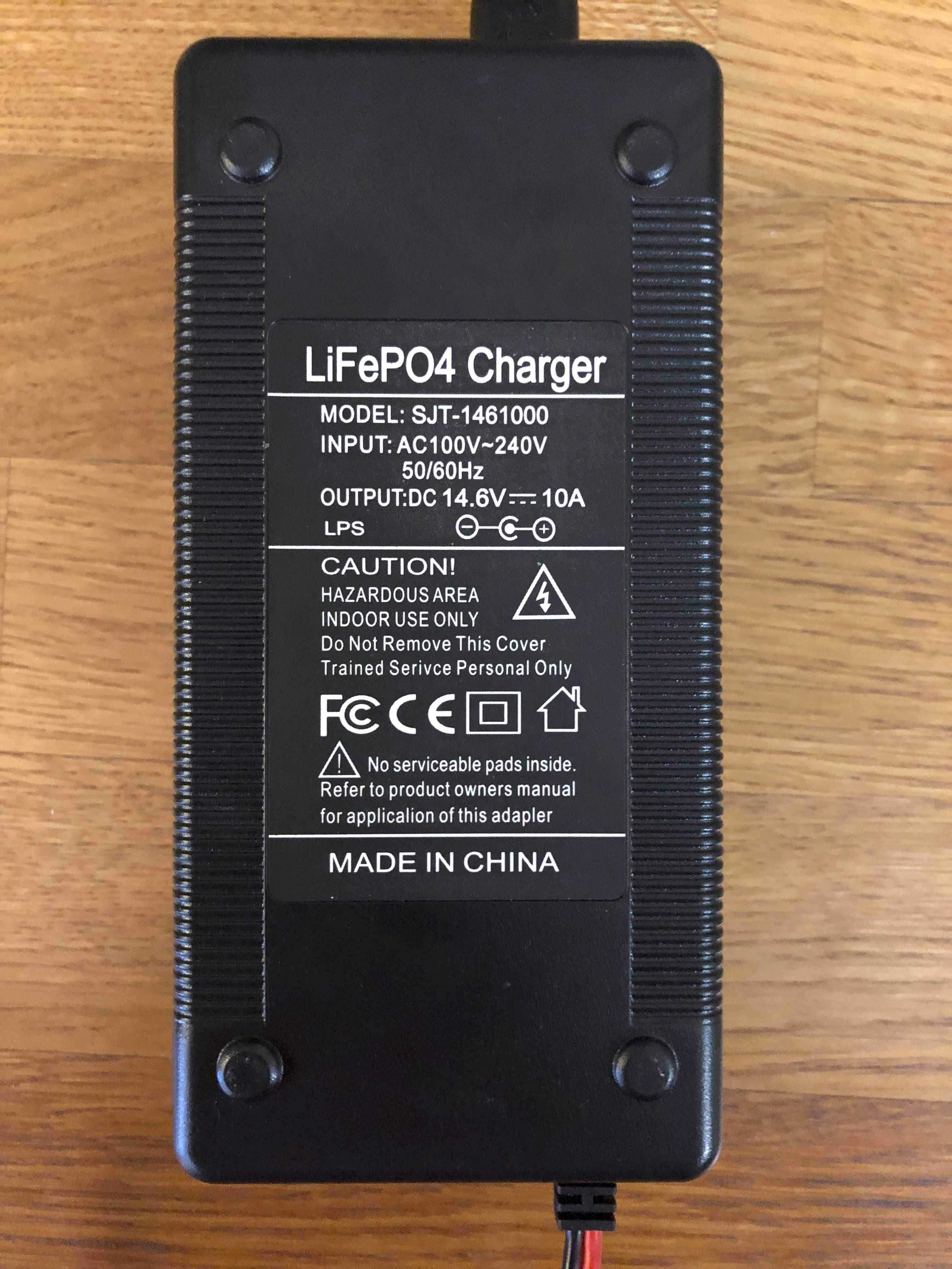 Зарядний пристрій для LiFePO4 12V 10A