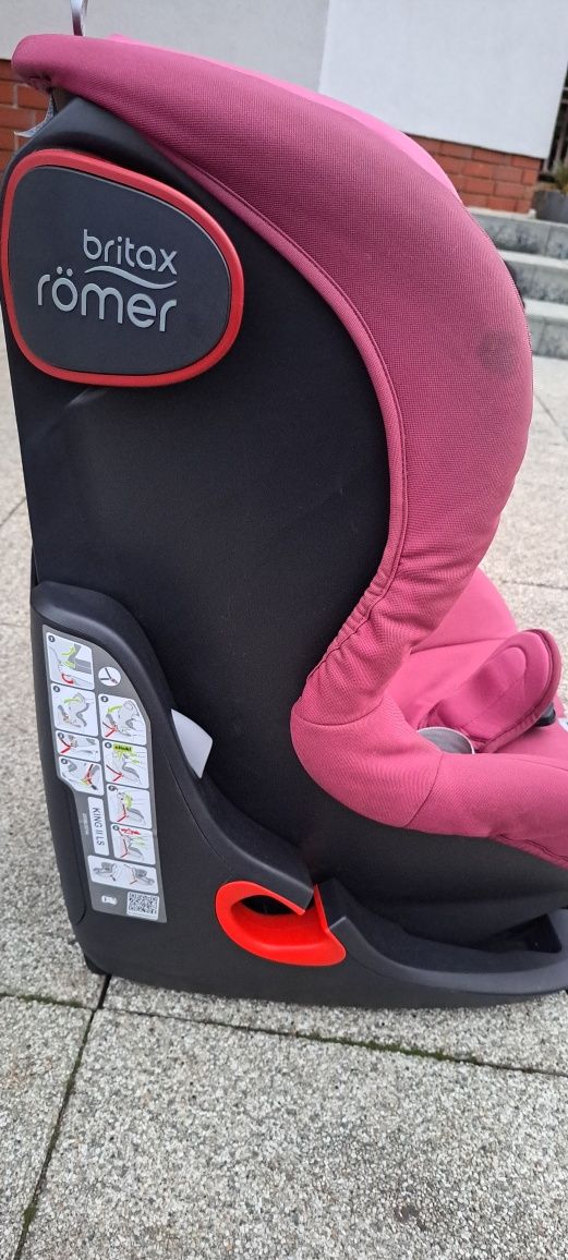 Fotelik Britax 4 ADAC Romer King II LS 9-18kg