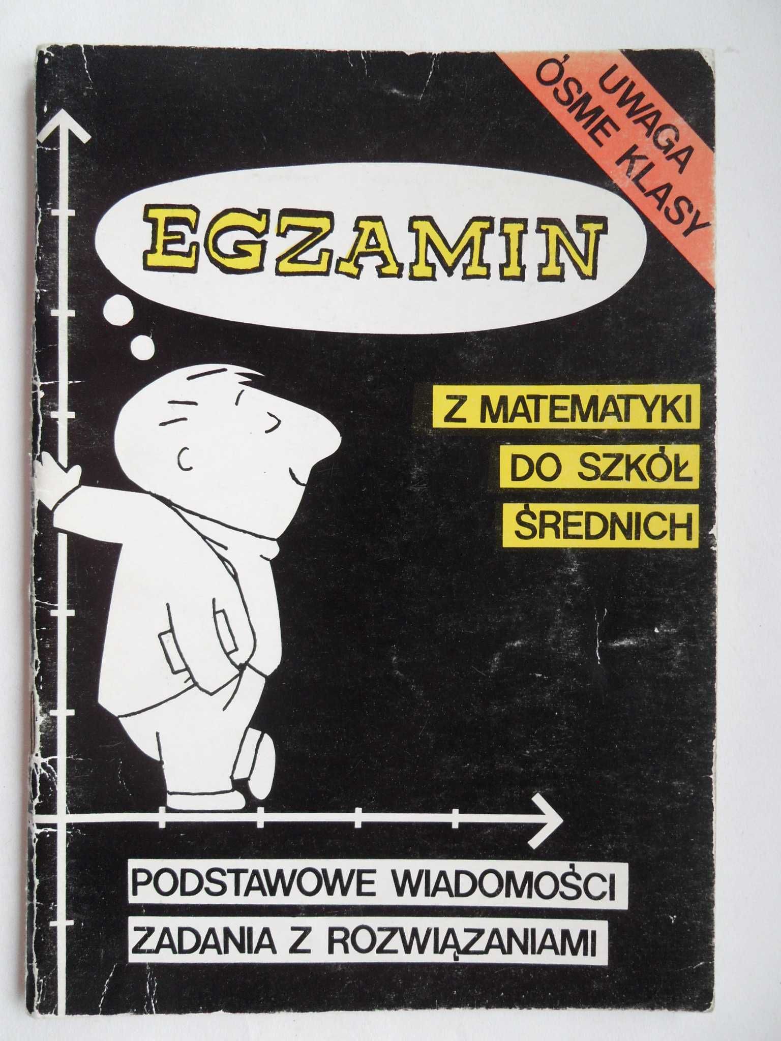 Korepetycje VI VII VIII + Egzamin z matematyki do szkół średnich 9szt