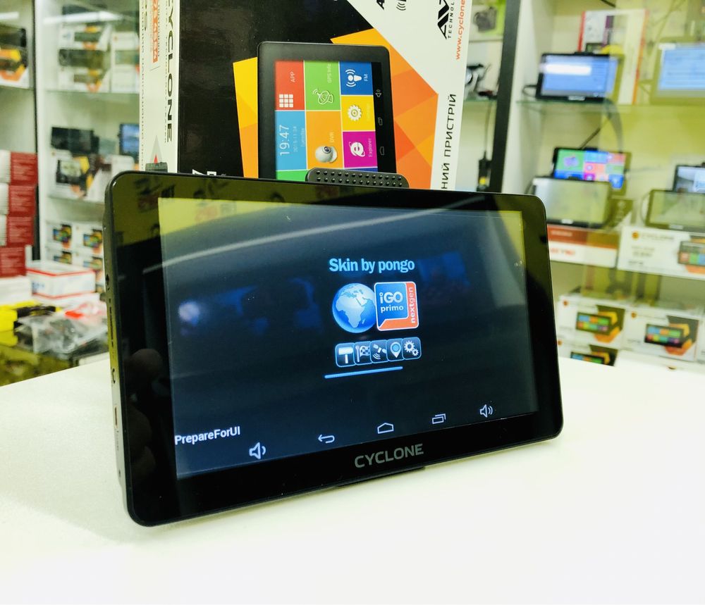 Cyclone ND 760and 16GB навигатор GPS android для грузового транспорта