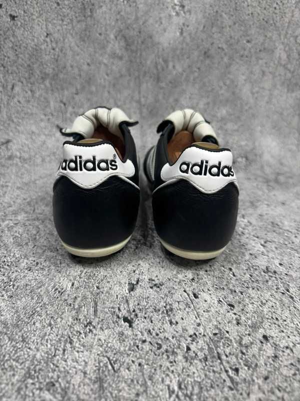 Buty piłkarskie Adidas Kaiser 5 Liga FG korki czarne skóra rozmiar47,5