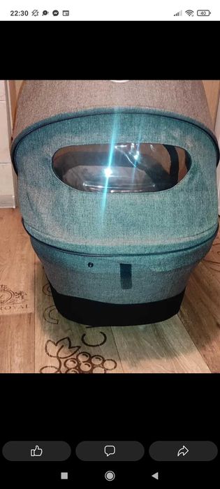 Gondola cybex priam 1.0 Manhattan Grey szara