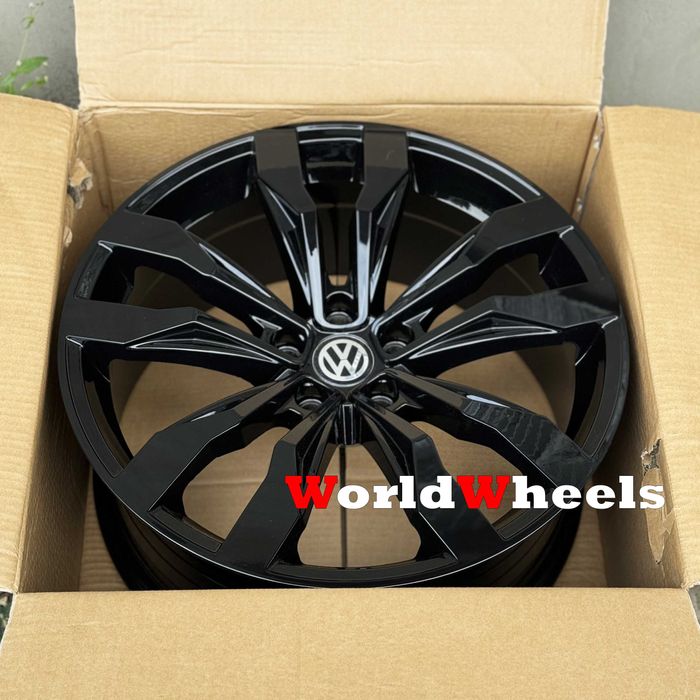 Черные диски R18 R20 R21 5x112 Volkswagen Tiguan Touareg Audi Q7 Atlas