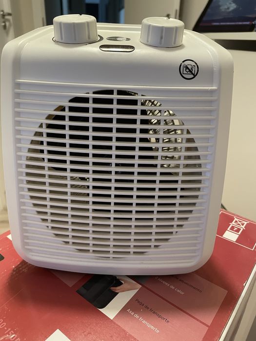 Aquecedor Portatil Branco