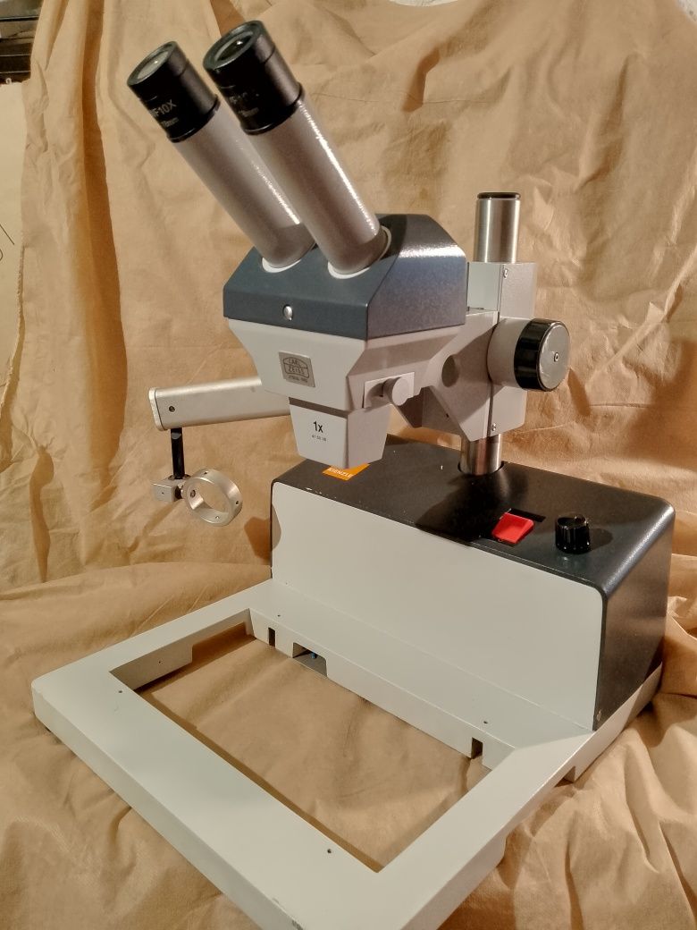 Mikroskop stereo 10x Zeiss Stemi stereoskopowy pzo mst 130 mbs mbc 10