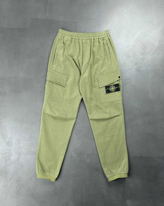 Штани Stone Island 31303 Regular Fit Cargo Pants Olive SI0160-OL