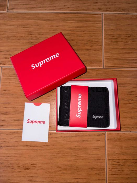 Carteira Supreme preta
