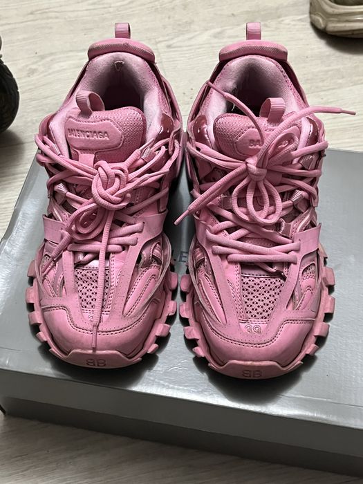 balenciaga track 1 pink shoes balenciaga track 2