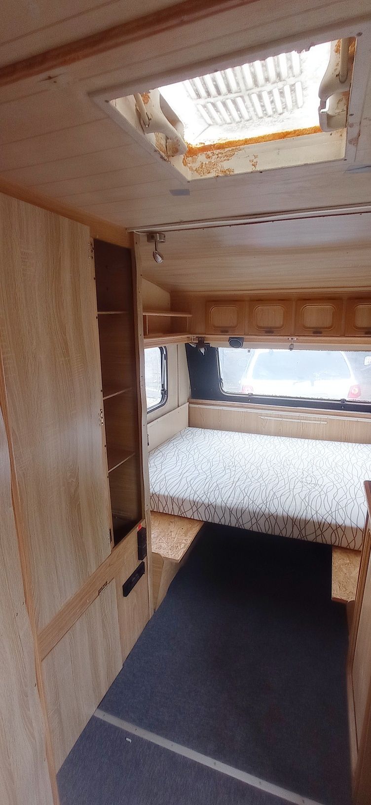 Kempingowa  450cm x210 cm ZAREJ. W PL brodzik WC 1100 dmc kat "B"