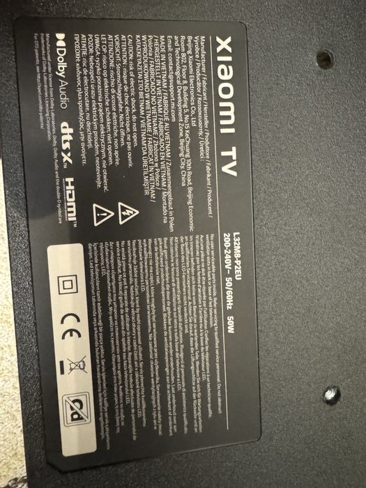 Części do Xiaomi TV L32M8-P2EU